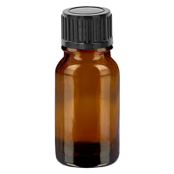 10 ml flaske 11 mm SV sort STD BrownLine UT18/10