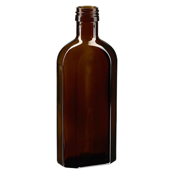 250 ml Meplat-flaske brun PP28 250 ml Meplat-flaske brun PP28