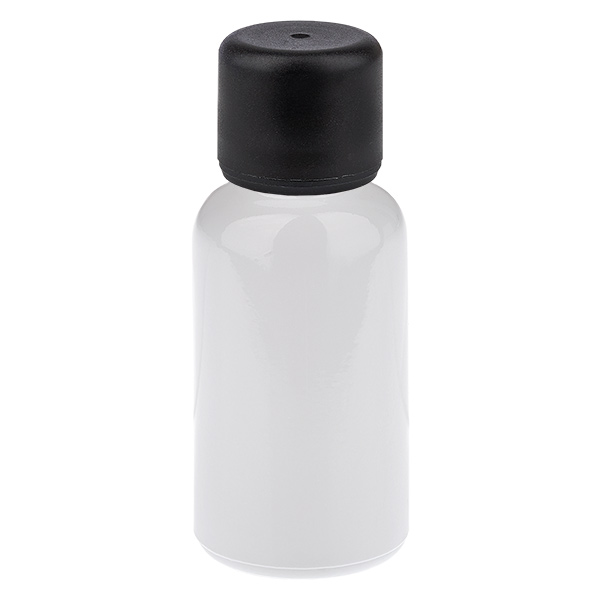 20 ml flaske 6 mm skruelåg sort Standard WhiteLine UT18/20 20 ml flaske 6 mm skruelåg sort Standard WhiteLine UT18/20