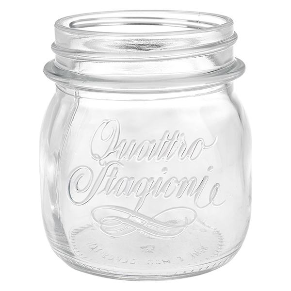 250 ml husholdningsglas "Quattro Stagioni"