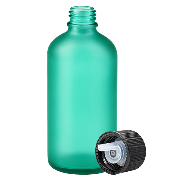 100 ml dråbeflaske 1 mm sort STD GreenLine UT18/100 100 ml dråbeflaske 1 mm sort STD GreenLine UT18/100