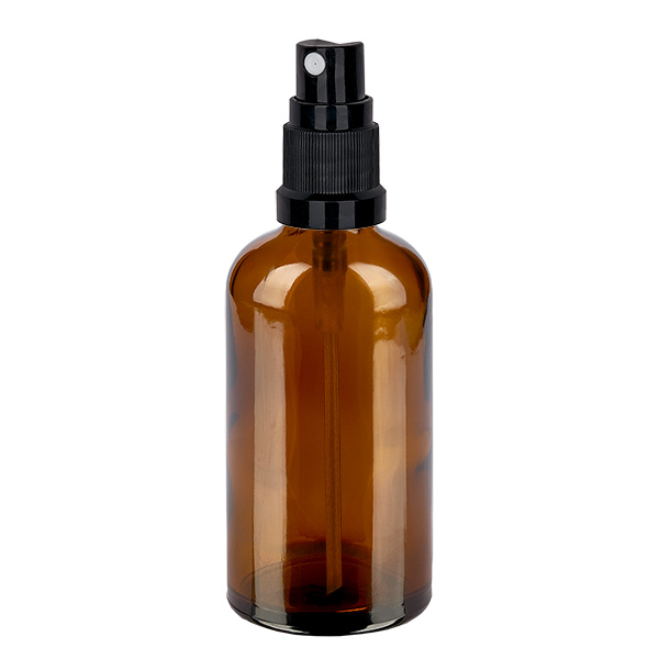 100 ml sprayflaske sort STD BrownLine UT18/100