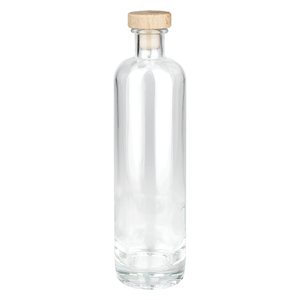 500 ml glasflaske »Ella« med træhåndtag og prop UNiTWIST® 500 ml glasflaske »Ella« med træhåndtag og prop UNiTWIST®