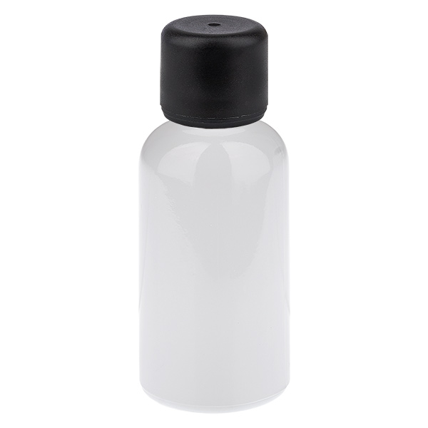 30 ml flaske 6 mm skruelåg sort standard WhiteLine UT18/30 30 ml flaske 6 mm skruelåg sort standard WhiteLine UT18/30