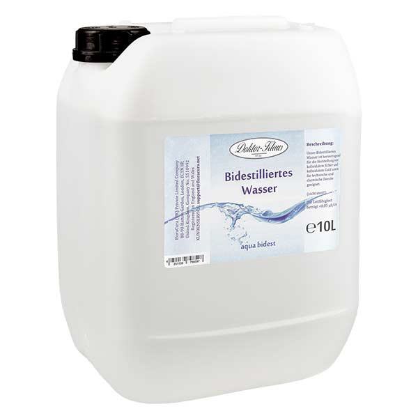 10 liter dobbeltdestilleret vand Doktor-Klaus 10 liter dobbeltdestilleret vand Doktor-Klaus