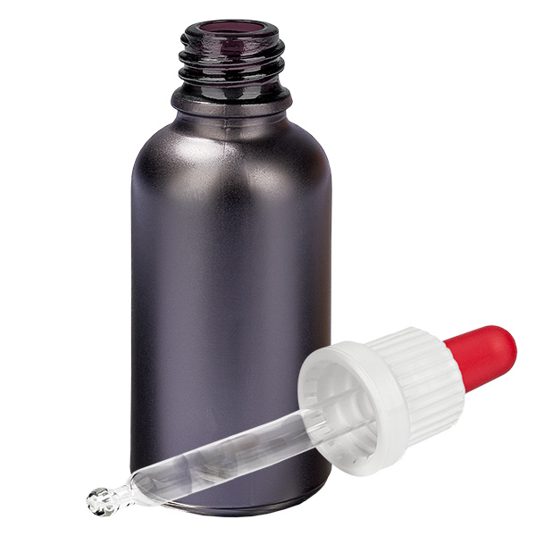 30 ml pipetteflaske hvid/rød OV BlackLine UT18/30 30 ml pipetteflaske hvid/rød OV BlackLine UT18/30