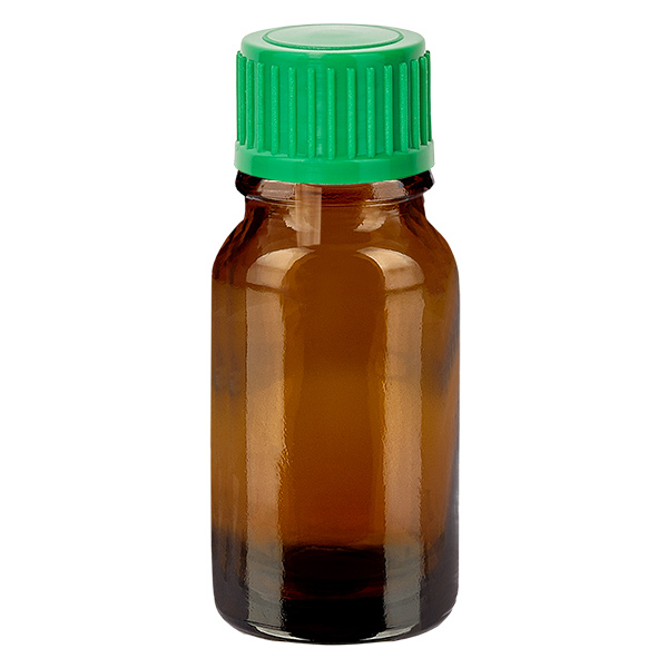 10 ml Dropperflaske 0,8 mm grøn STD BrownLine UT18/10
