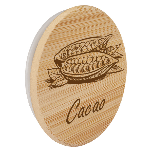 Kappe i træ "cacao" til WECK RR100 Kappe i træ "cacao" til WECK RR100