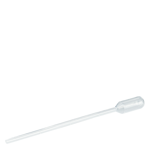 Transferpipette, nominel volumen: 1 ml, (LxB): 115 x 10 mm, materiale: LD-PE, transparent, dråbestørrelse: 40 µl - 50 µl, indsprøjtningsgrad op til 0,3 ml, 500 stk./karton Transferpipette, nominel volumen: 1 ml, (LxB): 115 x 10 mm, materiale: LD-PE, transparent, dråbestørrelse: 40 µl - 50 µl, indsprøjtningsgrad op til 0,3 ml, 500 stk./karton