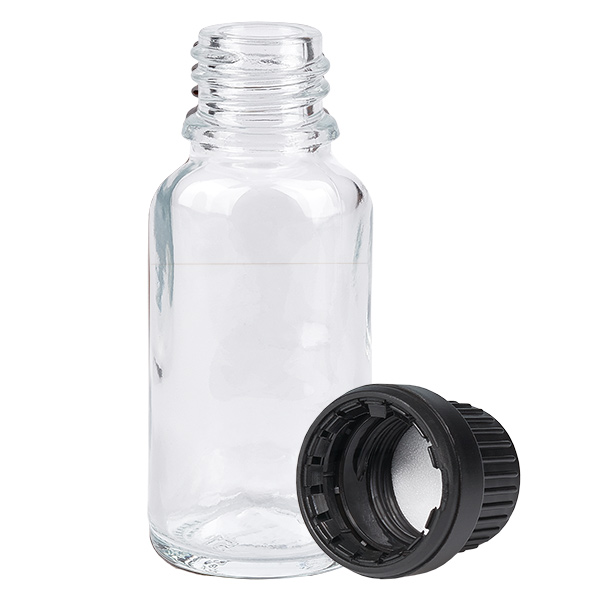 20 ml flaske 11 mm SV sort OV ClearLine UT18/20 20 ml flaske 11 mm SV sort OV ClearLine UT18/20