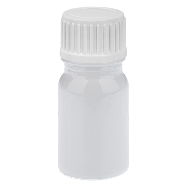 5 ml dråbeflaske 0,9 mm hvid standardlåg WhiteLine UT18/5 5 ml dråbeflaske 0,9 mm hvid standardlåg WhiteLine UT18/5