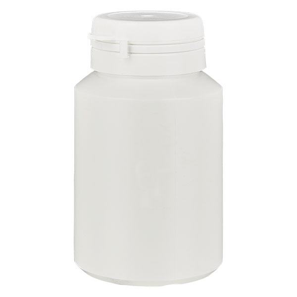 Kapselæske 100 ml hvid med Jaycap OV hvid Kapselæske 100 ml hvid med Jaycap OV hvid
