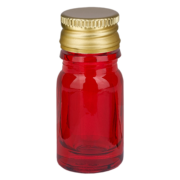 5 ml flaske 11 mm SV Alu-Gold STD RedLine UT18/5