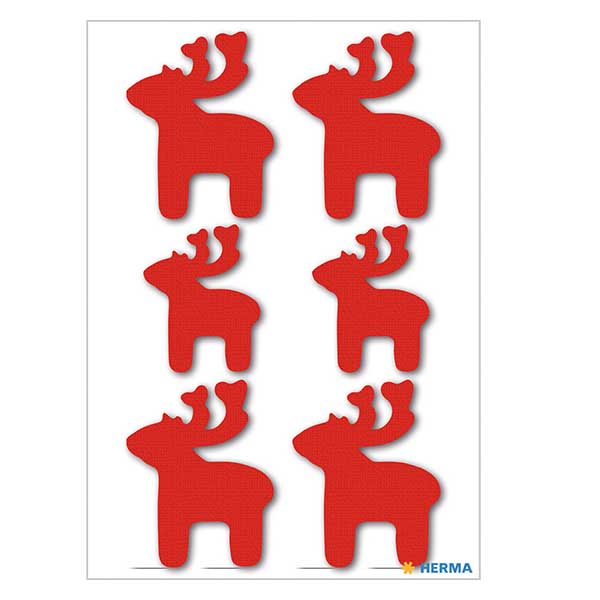 Filtklistermærker "Fluffy moose" (6 klistermærker) | 1 ark = 6 klistermærker. Filtklistermærker "Fluffy moose" (6 klistermærker) | 1 ark = 6 klistermærker.