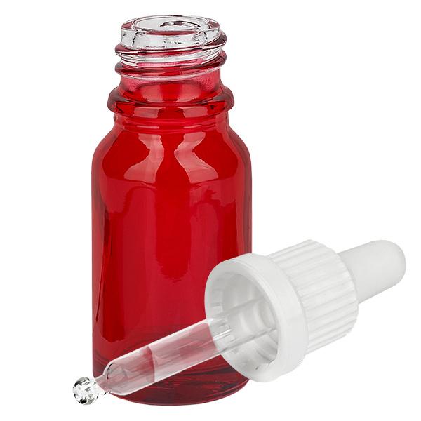 10 ml pipetteflaske hvid OV RedLine UT18/10 10 ml pipetteflaske hvid OV RedLine UT18/10