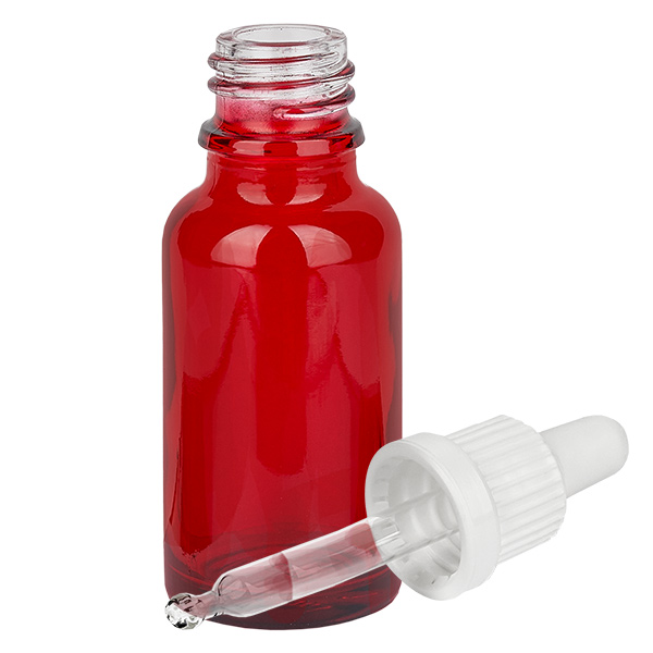 20 ml pipetteflaske hvid OV RedLine UT18/20 20 ml pipetteflaske hvid OV RedLine UT18/20