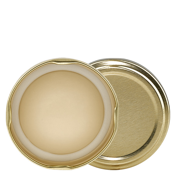 70 mm BasicSeal dæksel guld (TO70) UNiTWIST