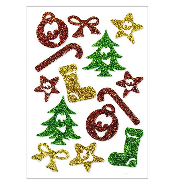 Klistermærker "Symboler" (14 klistermærker med glitter) | 1 ark = 14 papirklistermærker. Klistermærker "Symboler" (14 klistermærker med glitter) | 1 ark = 14 papirklistermærker.