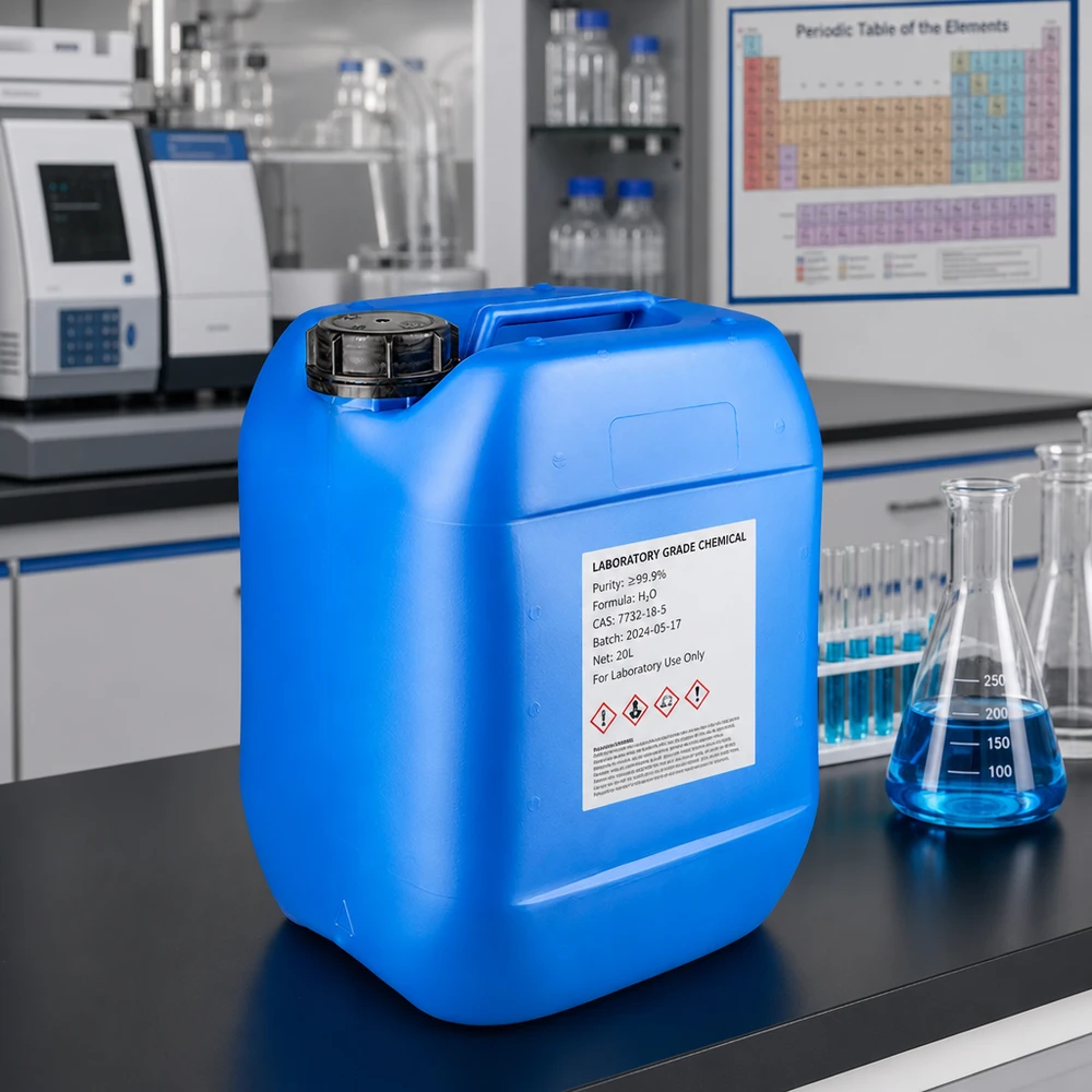 10 liters blå dunk med skruelåg OV 10-liters beholder i fødevaregodkendt kvalitet, blå, med OV-lukning til sikker opbevaring af kemikalier