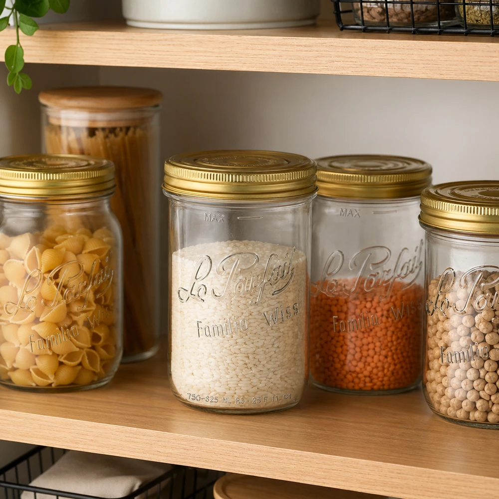 Le Parfait® Familia Wiss 750 g Ø100 mm glas Le Parfait® Familia Wiss 750 g Ø100 mm glas