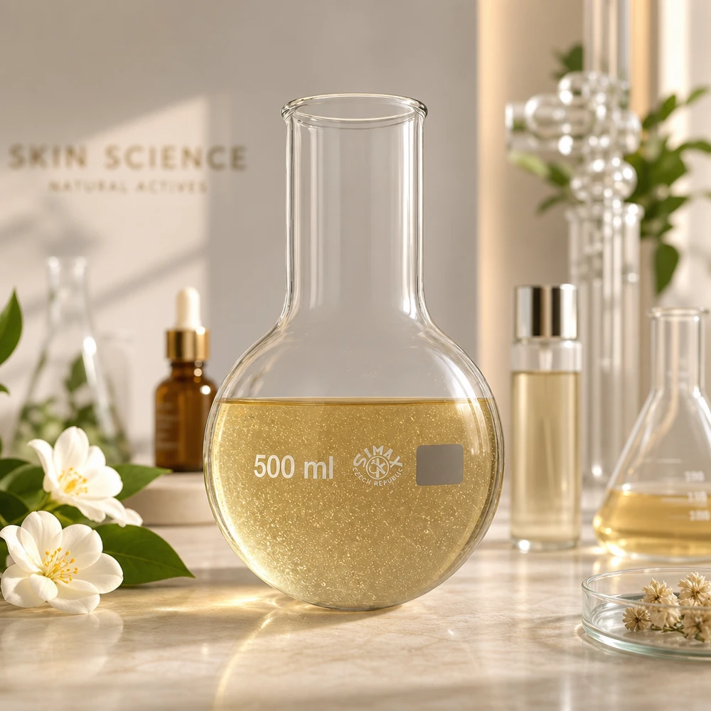 Kolbe med rund bund 500 ml bred hals Rundbundet kolbe med bred hals 500 ml, ideel til destillation og kemisk syntese i laboratoriet