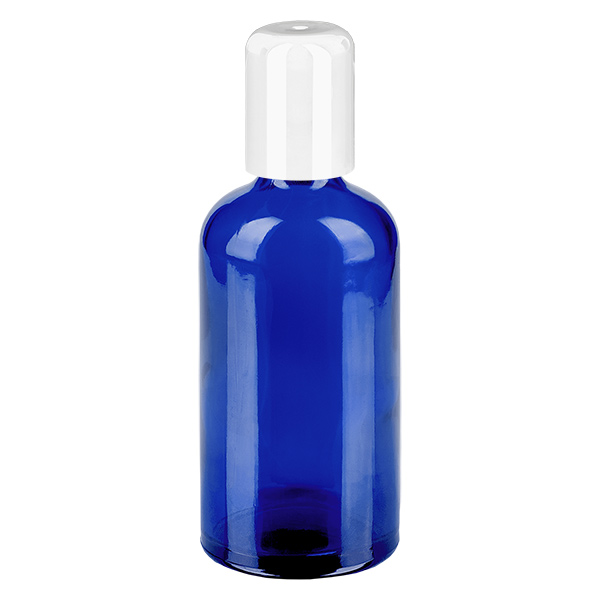 100 ml roll-on flaske hvid STD BlueLine UT18/100