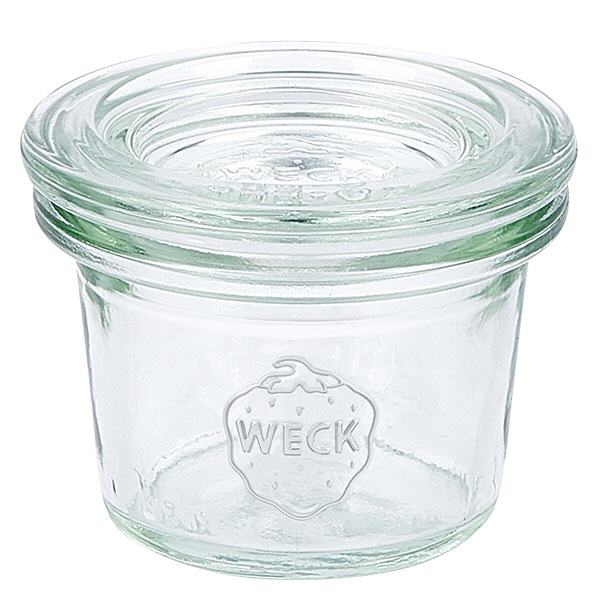 35 ml Briller med glaslåg WECK RR40