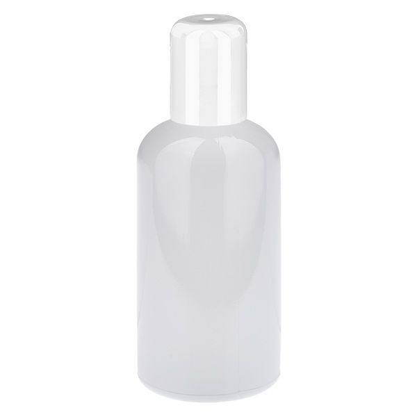 100 ml roll-on-flaske hvid standardlukning WhiteLine UT18/100