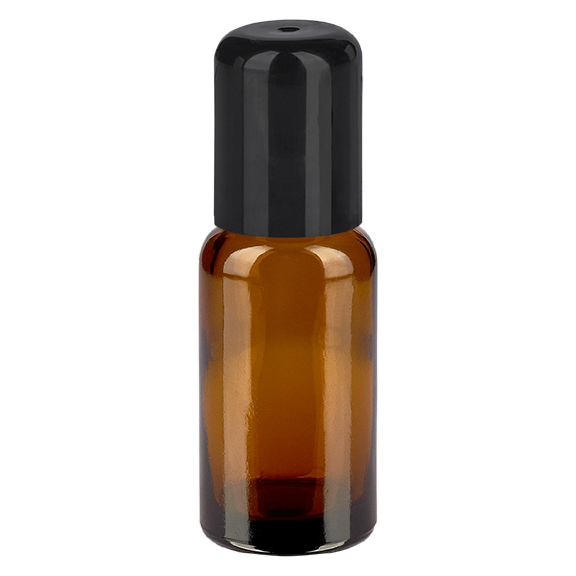 20 ml roll-on flaske sort STD BrownLine UT18/20