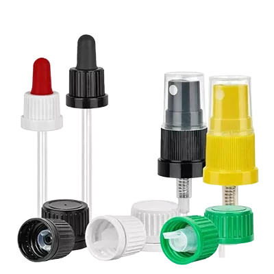 Hætter og pipetter til medicinflasker