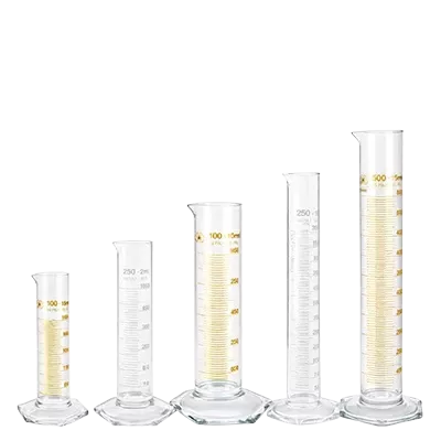 Graduerede reagensglas