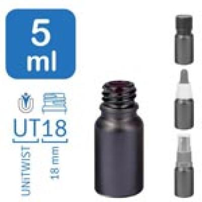 BlackLine Apoteksflasker 5ml UT18