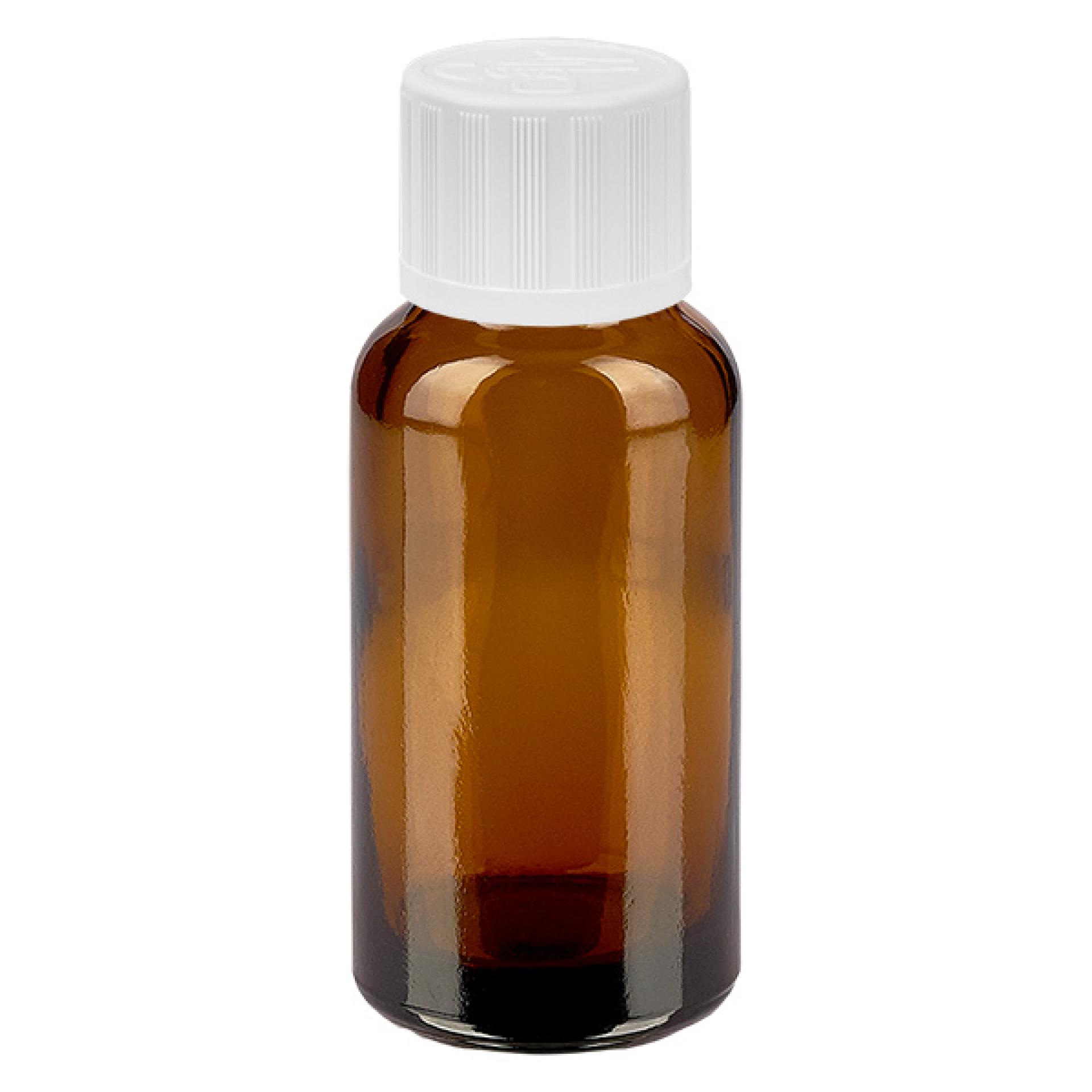 30 ml dråbeflaske 1,2 mm m. STD KiSi BrownL. UT18/30