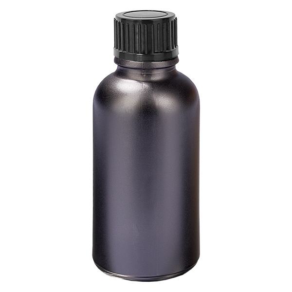30 ml flaske 11 mm SV sort STD BlackLine UT18/30