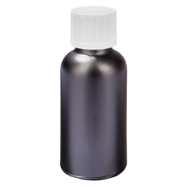 30 ml dråbetæller fl. 1,2 mm m. STD KiSi BlackLine UT18/30