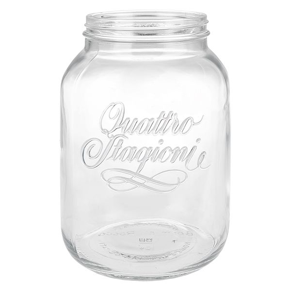 3000 ml husholdningsglas "Quattro Stagioni"