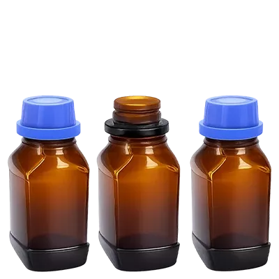 Flasker med kemikalier