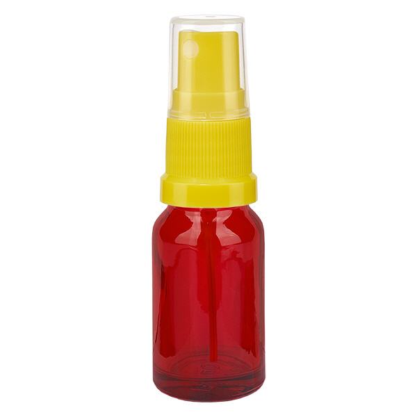 10 ml sprayflaske gul/tr. STD RedLine UT18/10