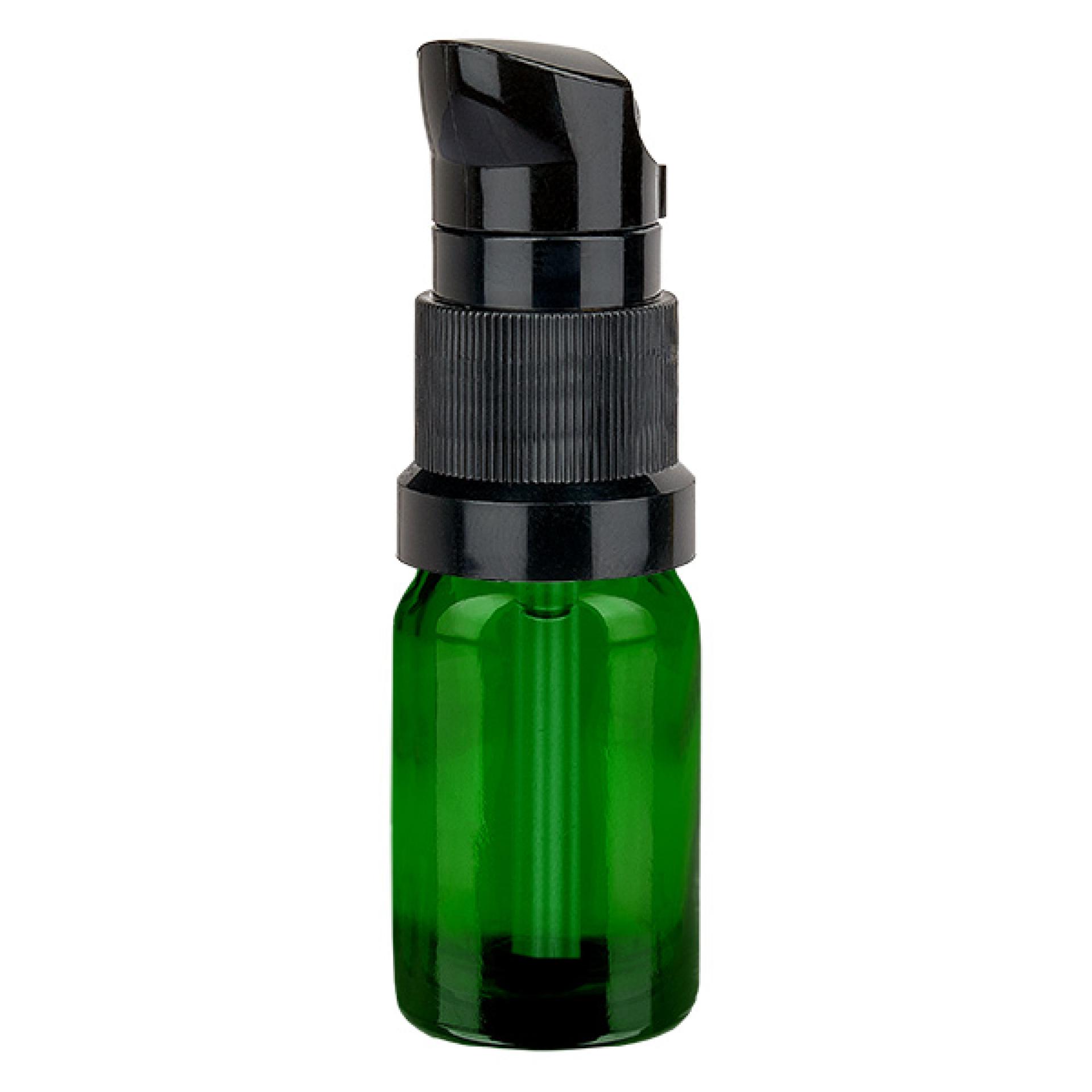 5 ml pumpeflaske sort STD GreenLine UT18/5