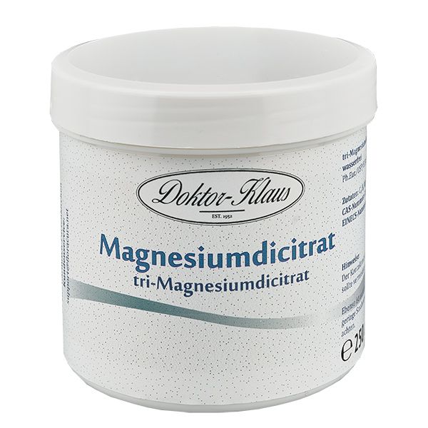 250 g Doktor-Klaus tri-magnesiumdicitrat vandfrit
