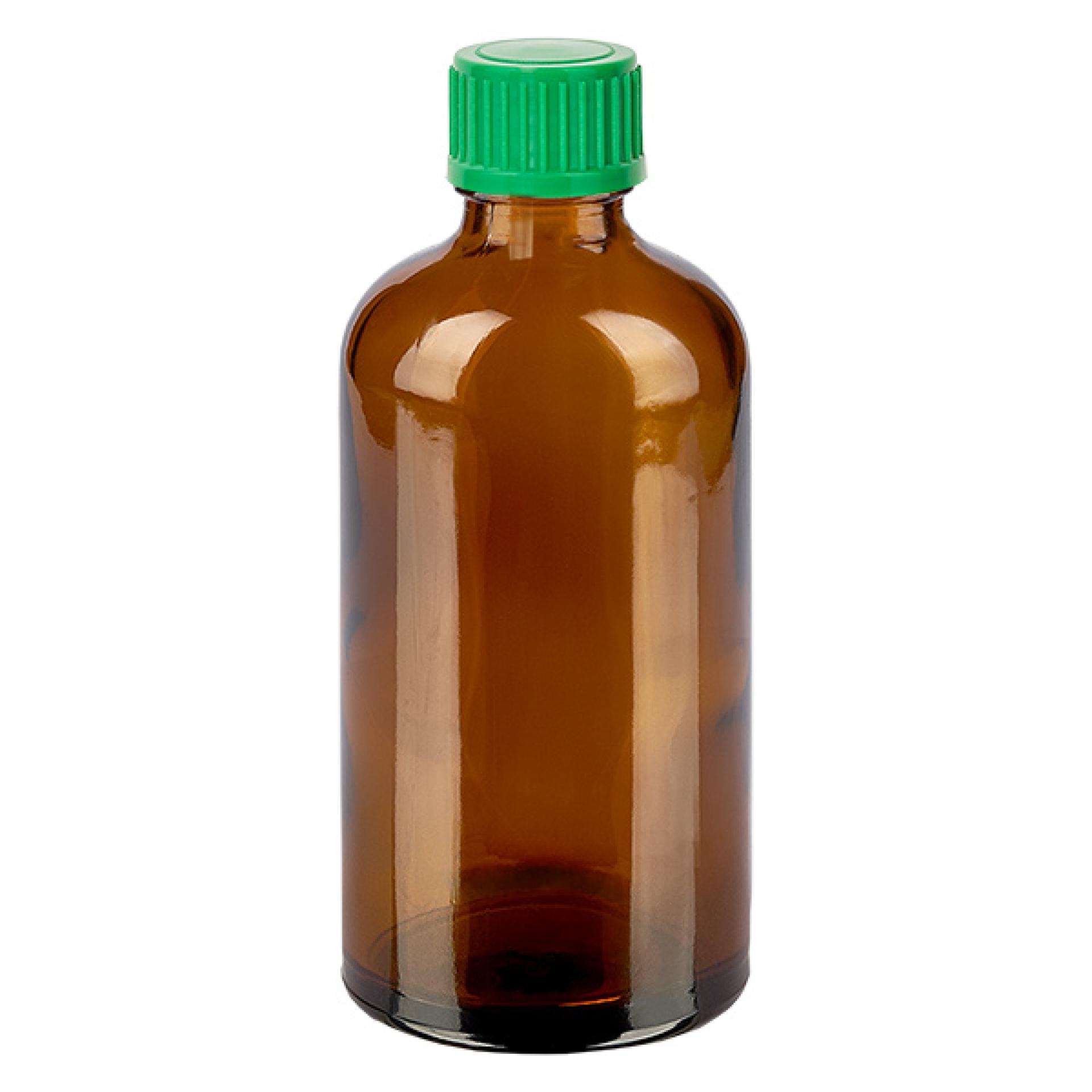 100 ml flaske 11 mm SV grøn OV BrownLine UT18/100