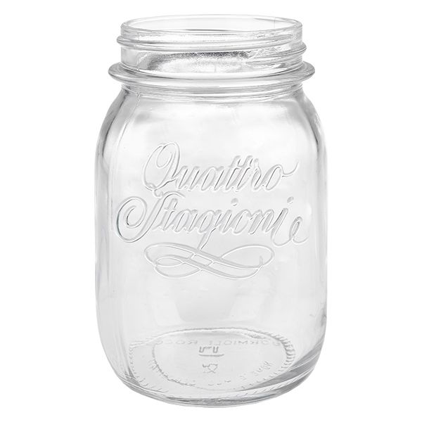 500 ml husholdningsglas "Quattro Stagioni"