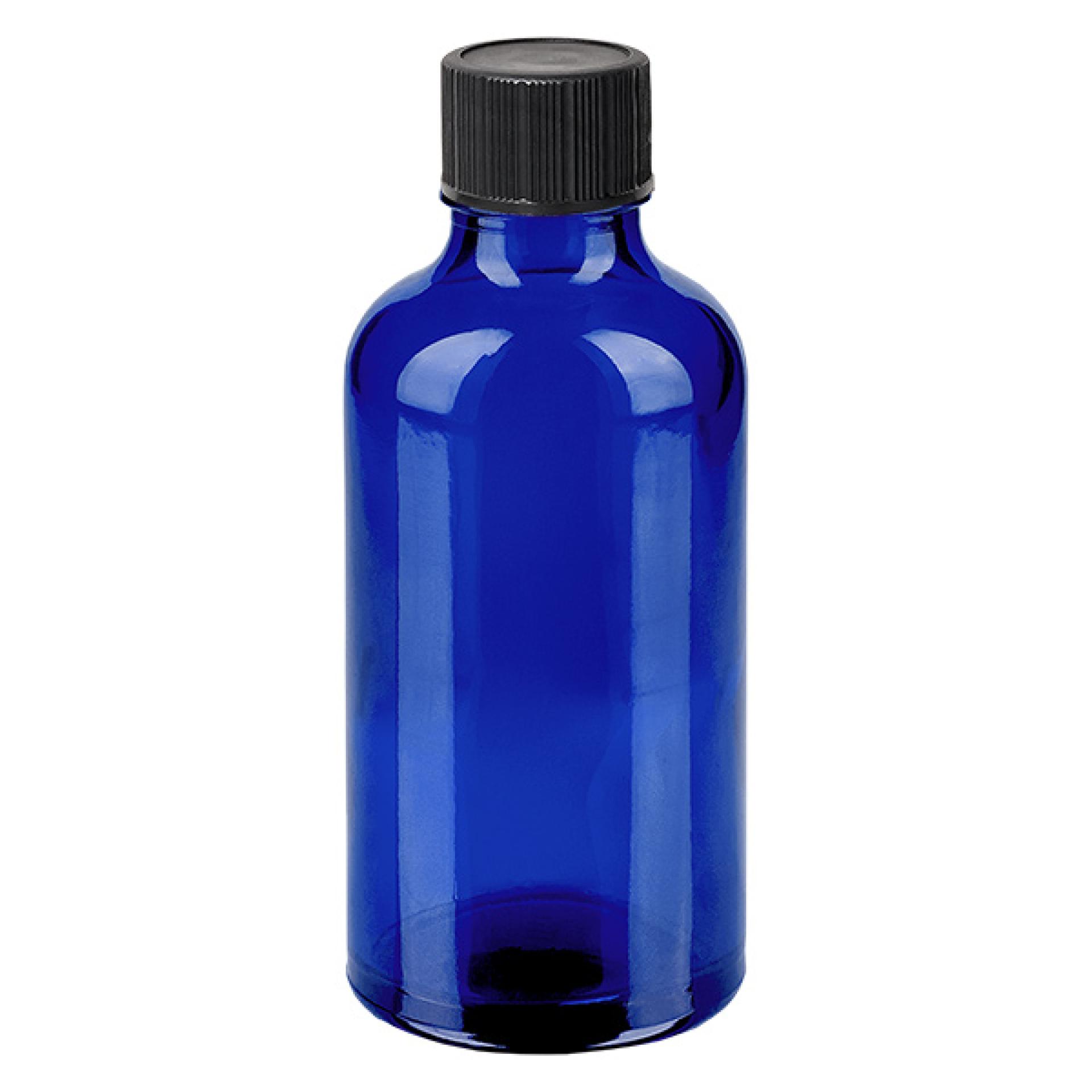 50ml Dropperflaske 1mm sort STD BlueL. UT18/50
